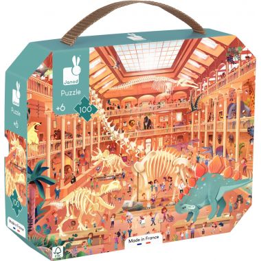 Puzzle 100 pièces, musée d'histoire naturelle