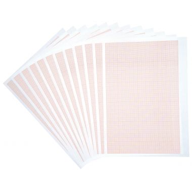 Pochette de 12 feuilles de papier millimétré, 90g format 21x29,7 cm EXCELLENCE