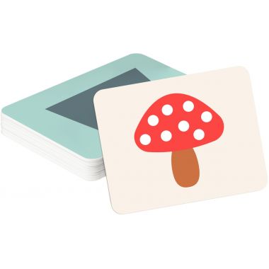 26 cartes recto/verso les objets et ombres