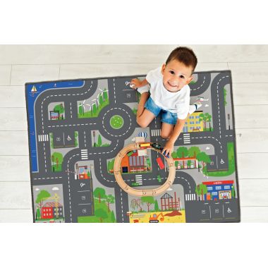 Tapis de jeux 180x133 cm la ville