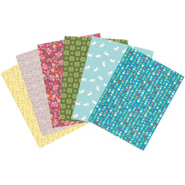 Pochette de 30 feuilles pour Decopatch motifs fantaisie