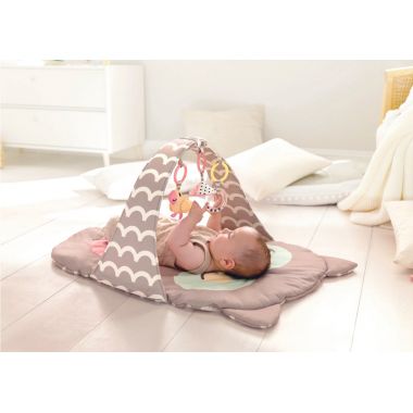 Tapis d’éveil pliable chouette + arche