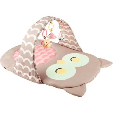 Tapis d’éveil pliable chouette + arche