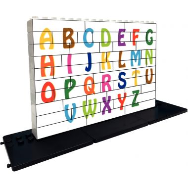 Puzzle UP recto/verso 48 pièces, l'alphabet et les chiffres