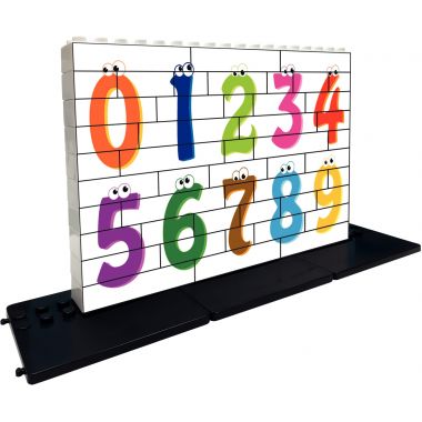 Puzzle UP recto/verso 48 pièces, l'alphabet et les chiffres