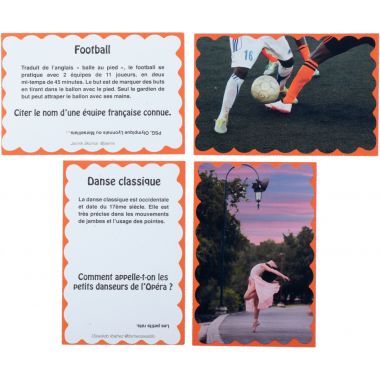 Lot de 384 images sports et métiers