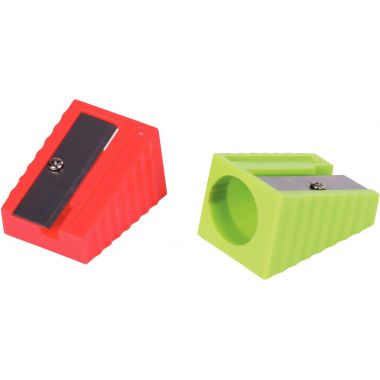 Taille-crayons en plastique 1 usage diamètre 17mm