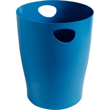 Corbeille à papier ECOBIN 15L turquoise
