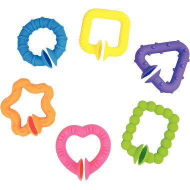 Lot de 6 anneaux ventouse en silicone