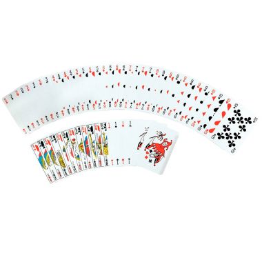 Jeu de 54 cartes sous étui carton