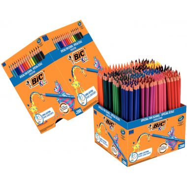 Classpack de 208 crayons de couleur Évolution dont 80 gratuits