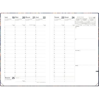 Quo Vadis Agenda semainier Ministre Estrada Serpent 16x24cm - 0151011Q