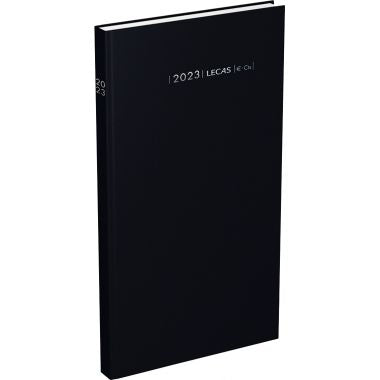 Agenda banquier long 1 volume noir