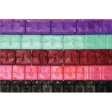 Set de fraction linéaire 51 pièces
