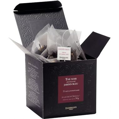Boite de 25 sachets thé noir jardin bleu DAMMANN