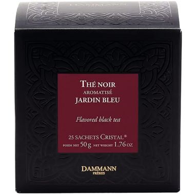 Boite de 25 sachets thé noir jardin bleu DAMMANN