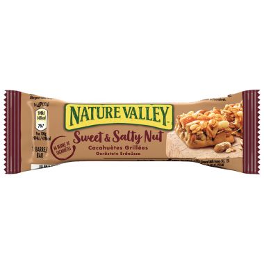 Boîte de 18 barres NATURE VALLEY cacahuètes