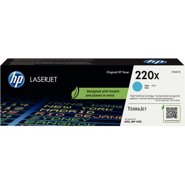 HP 220X toner cyan grande capacité authentique (W2201X)