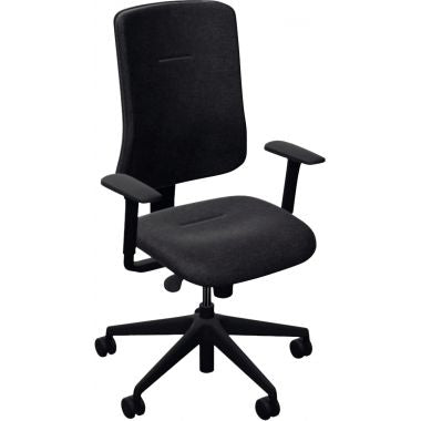Fauteuil Early Tissu noir
