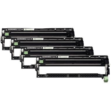 Brother DR248CL lot de 4 tambours laser noir, cyan, magenta et jaune authentique