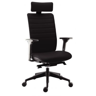 Fauteuil direction Wi-Max avec tétière noir