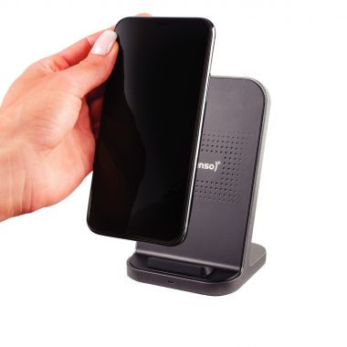 Station de charge sans fil 15W noire