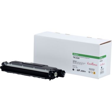 Excellence toner laser noir haute capacité compatible Brother TN2320