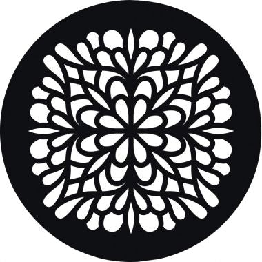 Lot de 12 pochoirs ronds Mandala