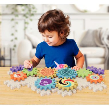 Engrenages Kaleido 38 pièces PLAYECO+