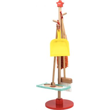 Kit de nettoyage en bois, 6 pièces