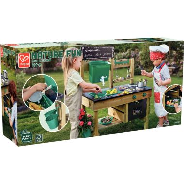 Hape - Cuisine d'extérieur en bois - E3193