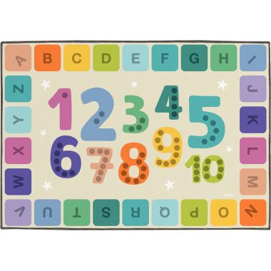 Tapis ABC chiffres 300x200cm