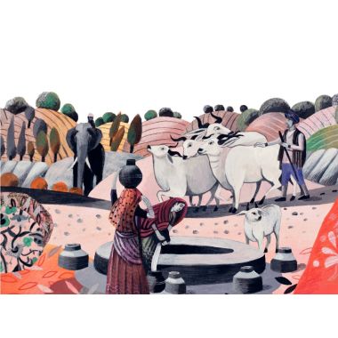 Conte Kamishibaï "Les six aveugles et l'éléphant"