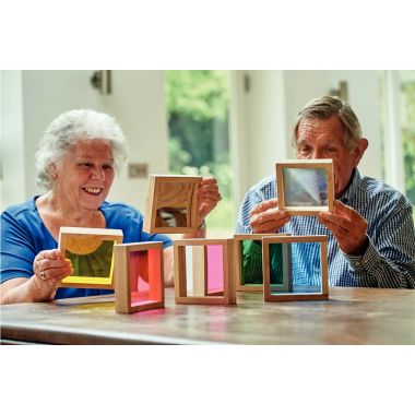 Tickit - Boite de 7 carrés colorés - 73287