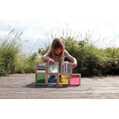 Tickit - Boite de 7 carrés colorés - 73287