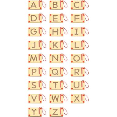 26 lettres majuscules à tracer