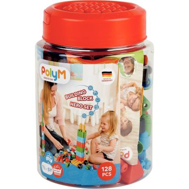 Baril de 128 briques souples POLY'M