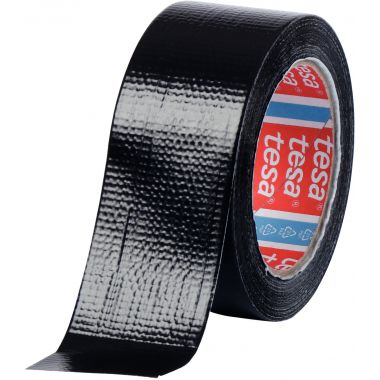 Rouleaux adhésif plastifié multi-usage havane 50mmx25m noir