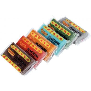 Boite de 18 pains 50 grammes Plastilina nature