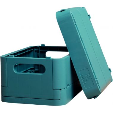 Bac pliable mini bleu pacifique