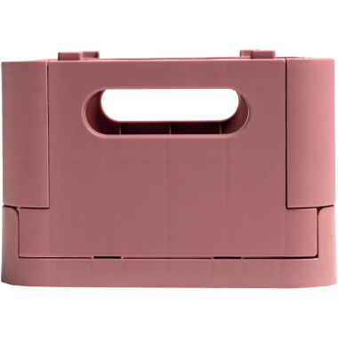 Bac pliable mini vieux rose