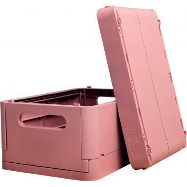 Bac pliable midi vieux rose