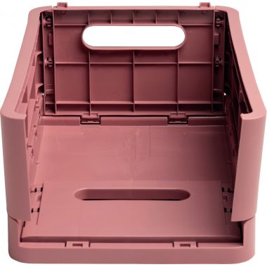 Bac pliable midi vieux rose