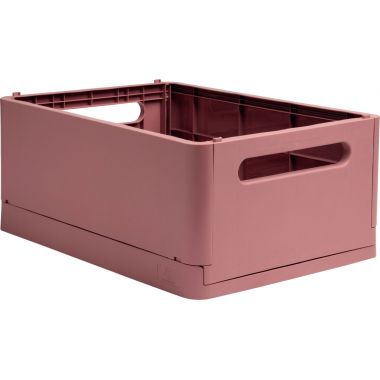 Bac pliable maxi vieux rose