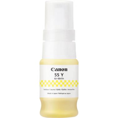 Canon GI-55Y flacon d'encre jaune authentique (GI-55Y)