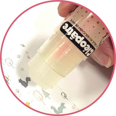 Bâton de colle 21gr transparente Adhésive