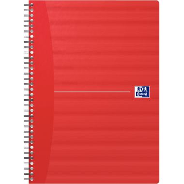 Oxford - Cahier à spirale 180 pages ESSENTIALS, format A5, quadrillé 5x5 - 100102938