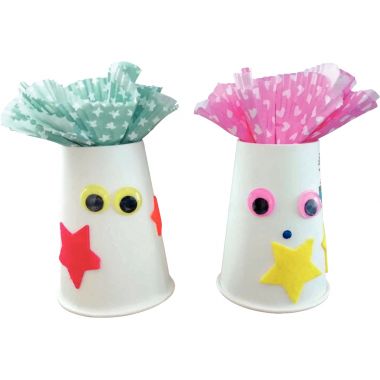 Sachet de 150 étoiles en feutrine adhésives