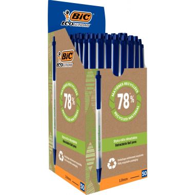 Stylo bille Clic Stic bleu