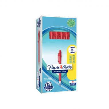 Stylo bille Flexgrip Ultra rouge